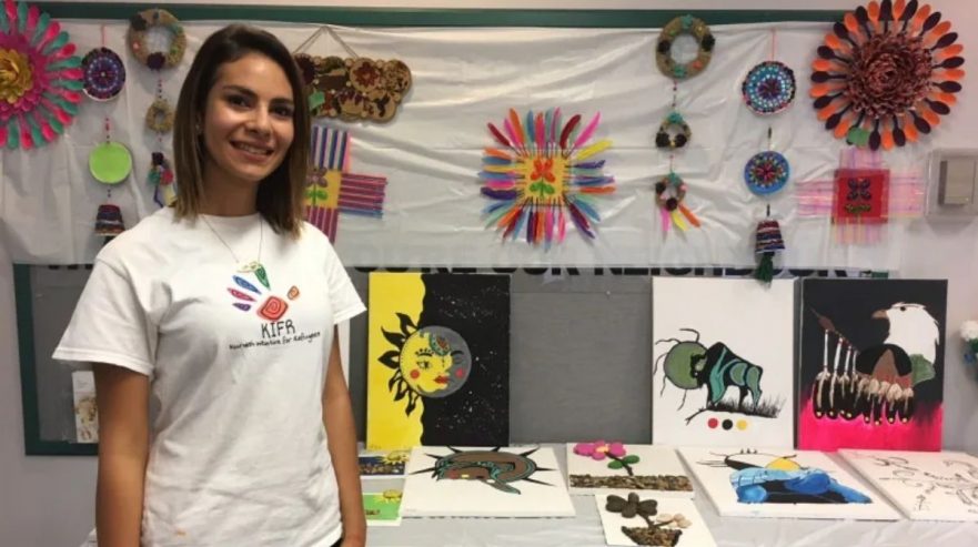 Refugee children build family for themselves at summer camp